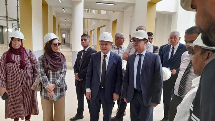 السيد كمال بداري، وزير التعليم العالي والبحث العلمي، في زيارة تفقدية لإقامتي أولاد فايت "2" و"3" والقطب التكنولوجي بسيدي عبد الله.