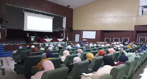 تغطية حفل إفتتاح الدورة التكوينية بمركز جامعة التكوين المتواصل للبليدة 1