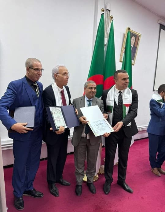 مشاركة مدير جامعة التكوين المتواصل في فعاليات الذكرى 48 لقيام الجمهورية العربية الصحراوية