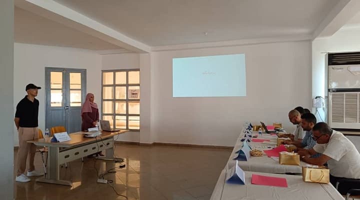 مناقشة أول مذكرة تخرج لمؤسسة ناشئة/ برائة اختراع