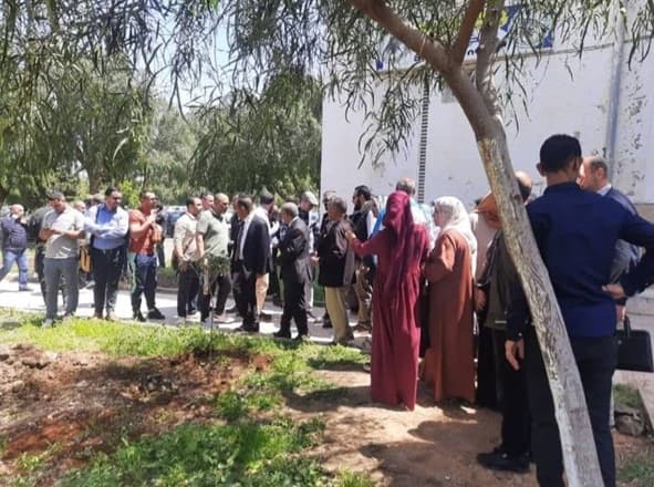 اشراف مدير الجامعة أد. يحي على انطلاق الأسبوع الوطني التطوعي لنظافة المحيط والتحسيس ضد حرائق الغابات من مركز البليدة