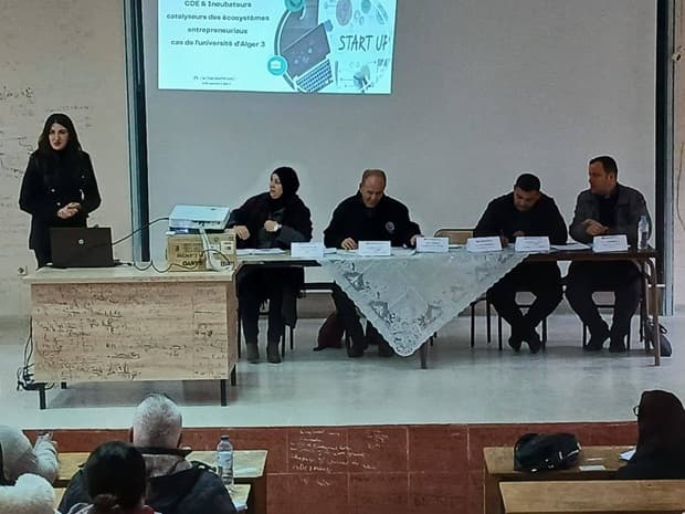 فعاليات الأسبوع العالمي للمقاولاتية بمركز بجاية