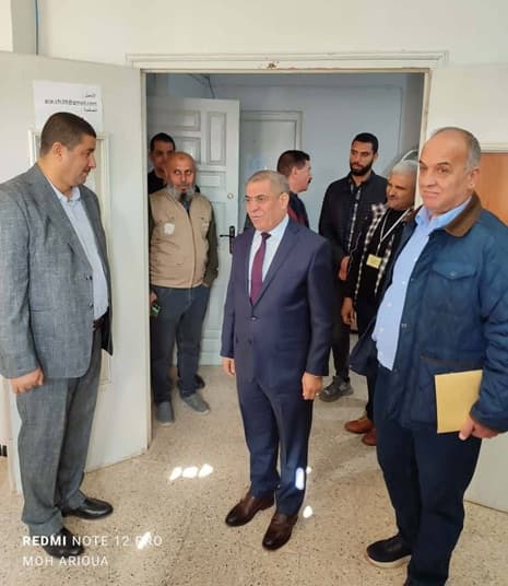زيارة تفقدية لمدير الجامعة إلى مركز المسيلة