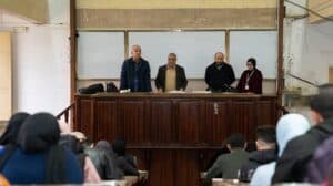 زيارة تفقدية لمدير الجامعة الى مركز التكوين المتواصل الجزائر شرق 2