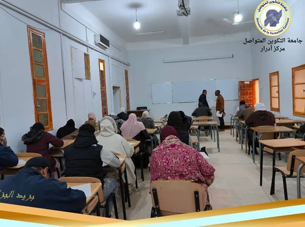 مجريات امتحانات نهاية السداسي الاول في مختلف مراكز الجامعة