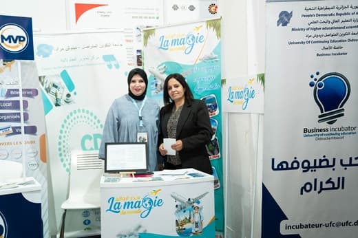 جامعة التكوين المتواصل تسجل حضورها في الصالون الدولي للسياحة والأسفار بمشاركة مؤسسات ناشئة