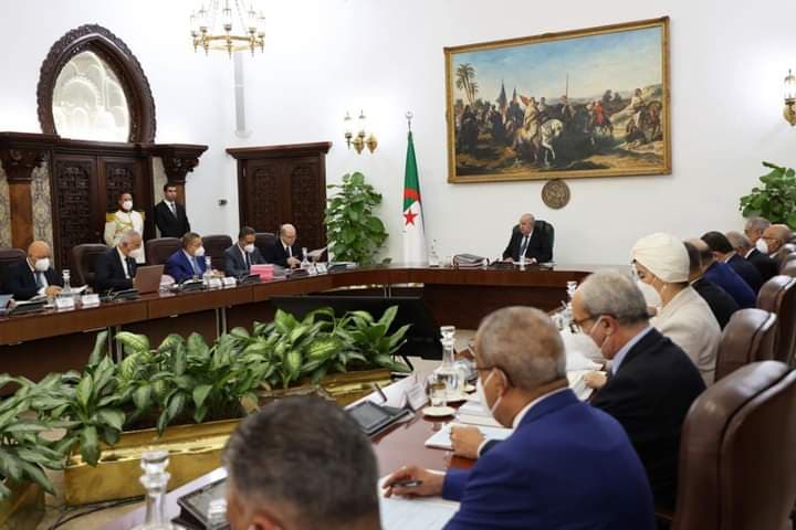 من مخرجات اجتماع مجلس الوزراء الذي ترأسه السيد رئيس الجمهورية عبد المجيد تبون اليوم الثلاثاء 12سبتمبر2023