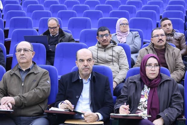 مشاركة نائب مدير الجامعة للبيداغوجيا في الاجتماع التنسيقي بالندوة الجهوية لجامعات الوسط
